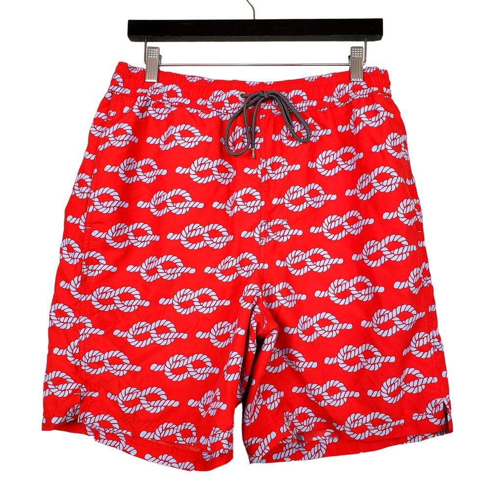 Thomas Dean Swim Trunks Nautical Rope - L